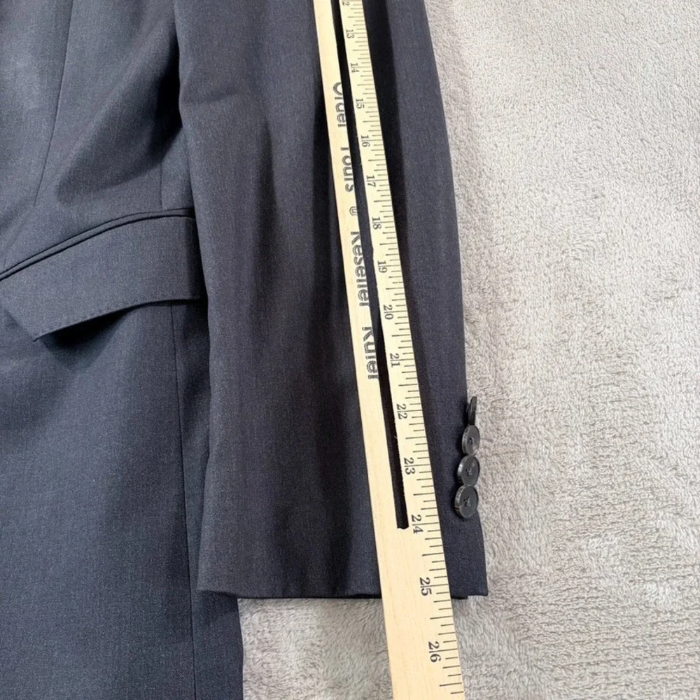 HUGO BOSS Johnstons 1 Lenon 2 Piece Suit Men 40L Grey Reda Wool Pants 34x32